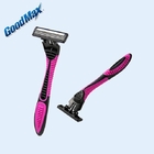 Goodmax Triple Blade Razor With Stainless Steel Blade For Closer Shave